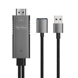 Go Des GD-8271 3 in 1 FHD Kablo Siyah