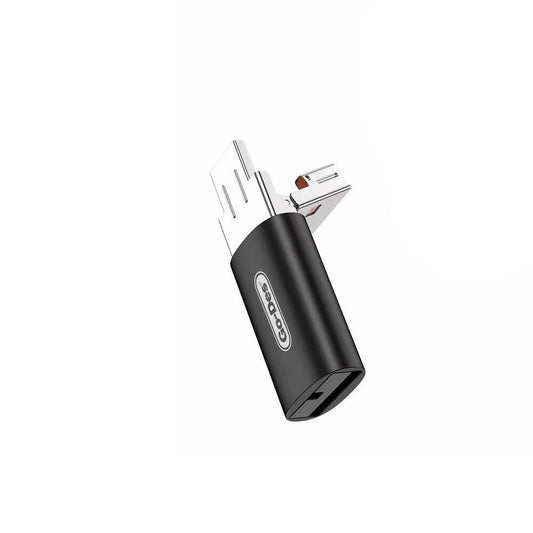 Go Des GD-CT191 TF to USB-A/Type-C 2in1 OTG Hafıza Kart Okuyucu Siyah