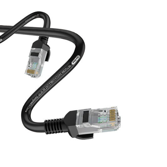 Go Des GD-HM891 1000Mbps Aktarım Hızlı RJ45 Ethernet Kablosu 20M Siyah
