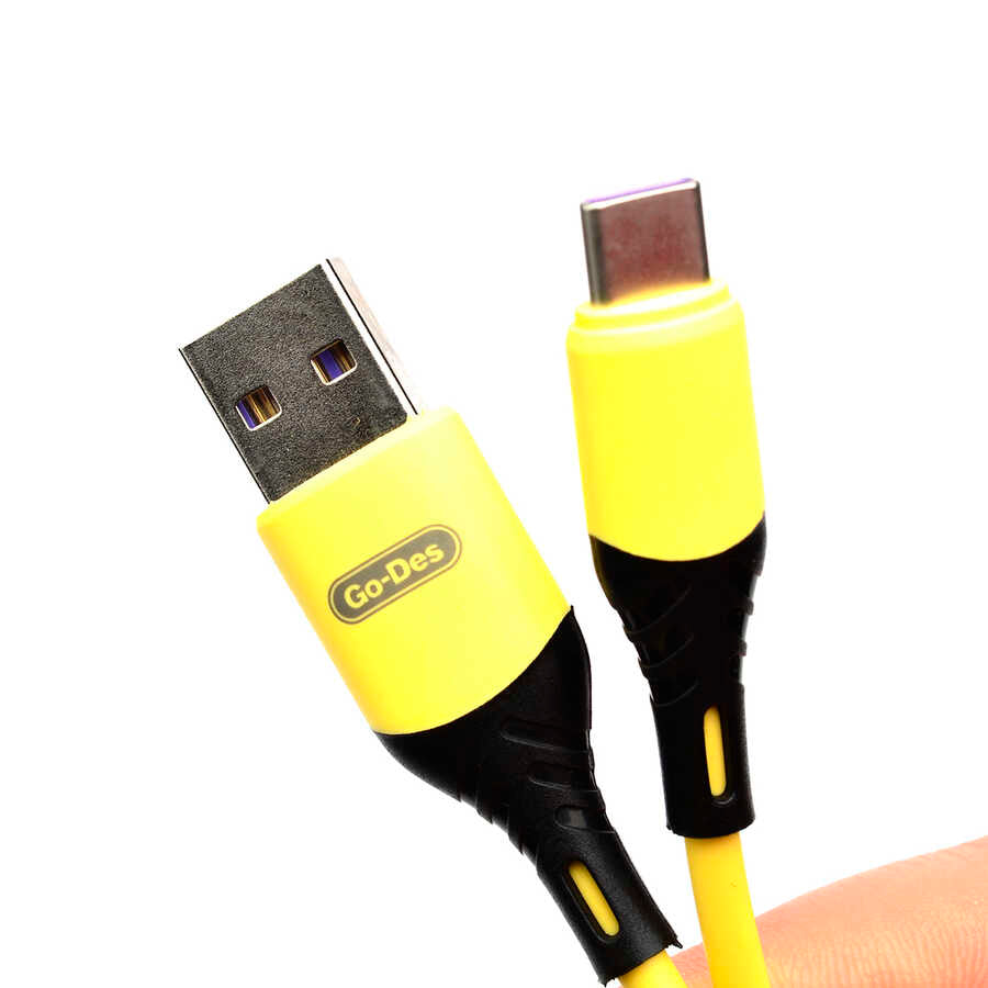 Go Des GD-UC519 Type - C Usb Kablo Kırmızı