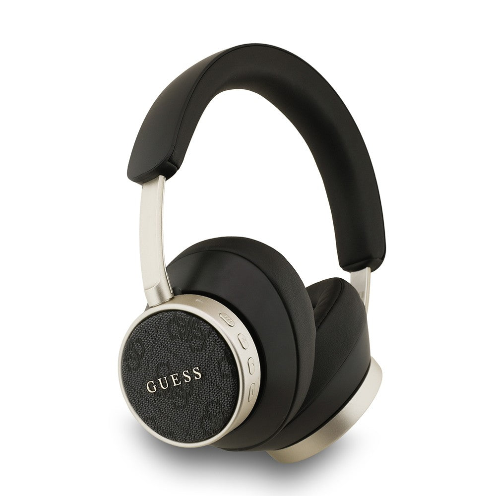 Guess Orjinal Lisanslı Ayarlanabilir 4G Desenli Metal Klasik Logolu Kulak Üstü Bluetooth Kulaklık