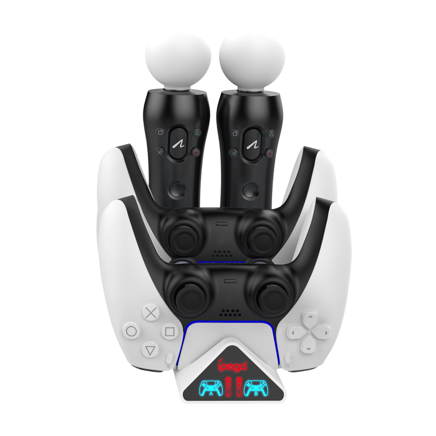 iPega PG-P5011 Playstation 5 Dualsense Şarj İstasyonu Beyaz