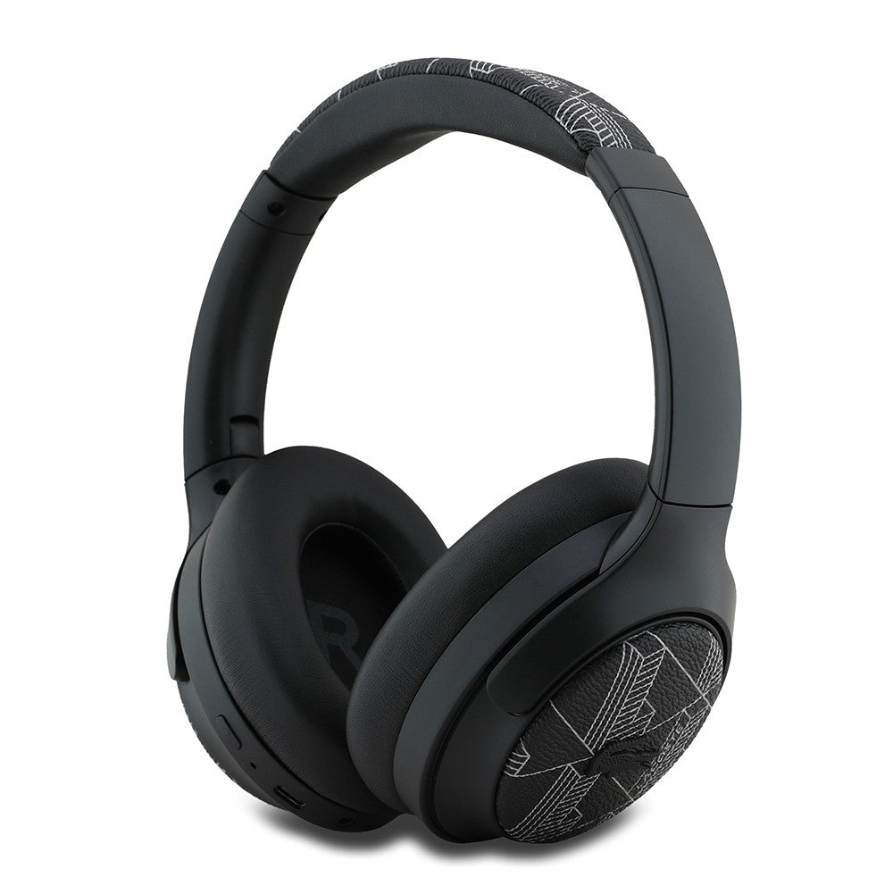 Lacoste Orjinal Lisanslı LH01 ANC Taşıma Çantalı Katlanabilir Kulak Üstü Bluetooth Kulaklık v5.4