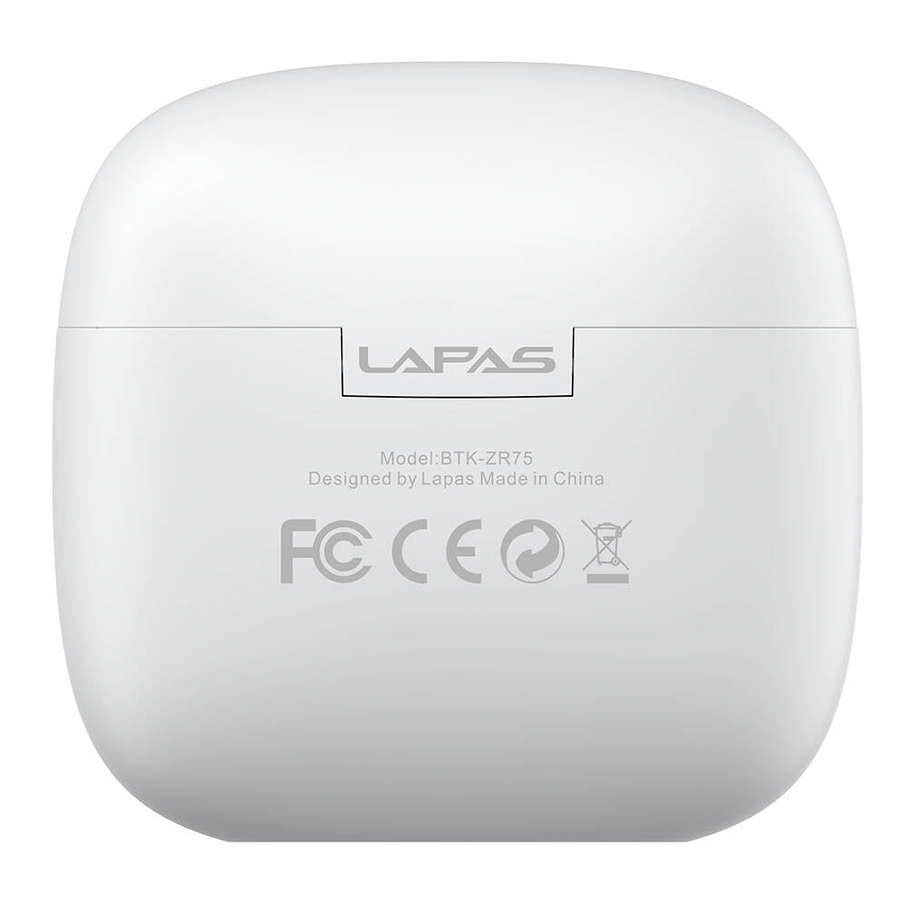 Lapas BTK-ZR75 TWS Kulak İçi Bluetooth v5.3 Kulaklık Beyaz