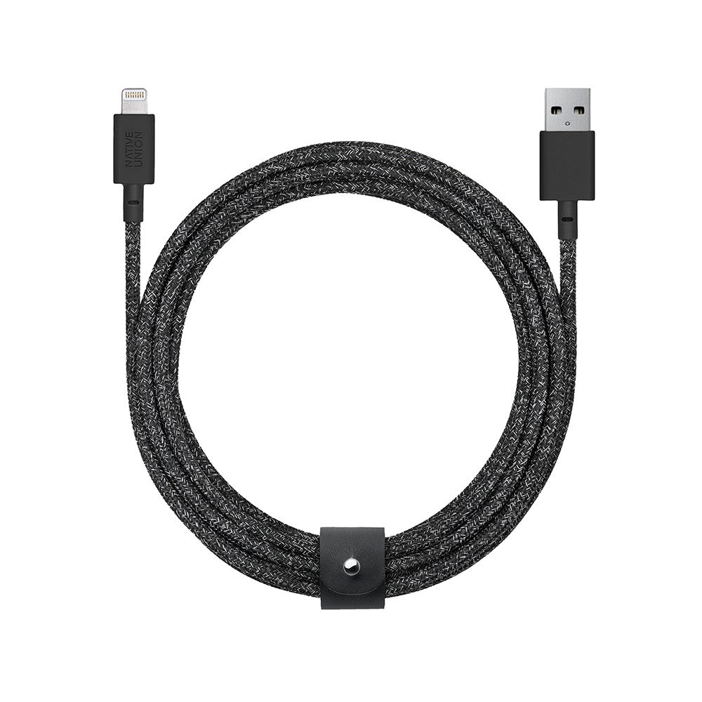 Native Union Belt Serisi USB-A to Lightning Şarj Kablosu 3M