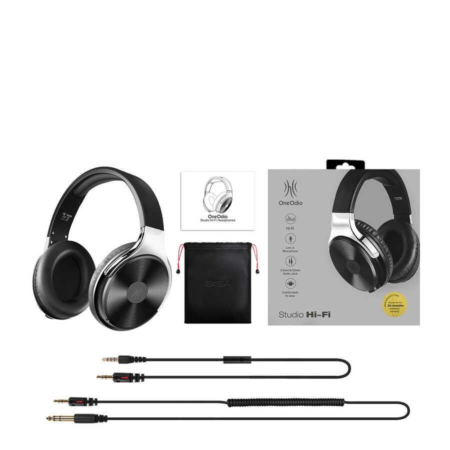 Oneodio Studio Hi-Fi 3.5mm Kulaklık Siyah