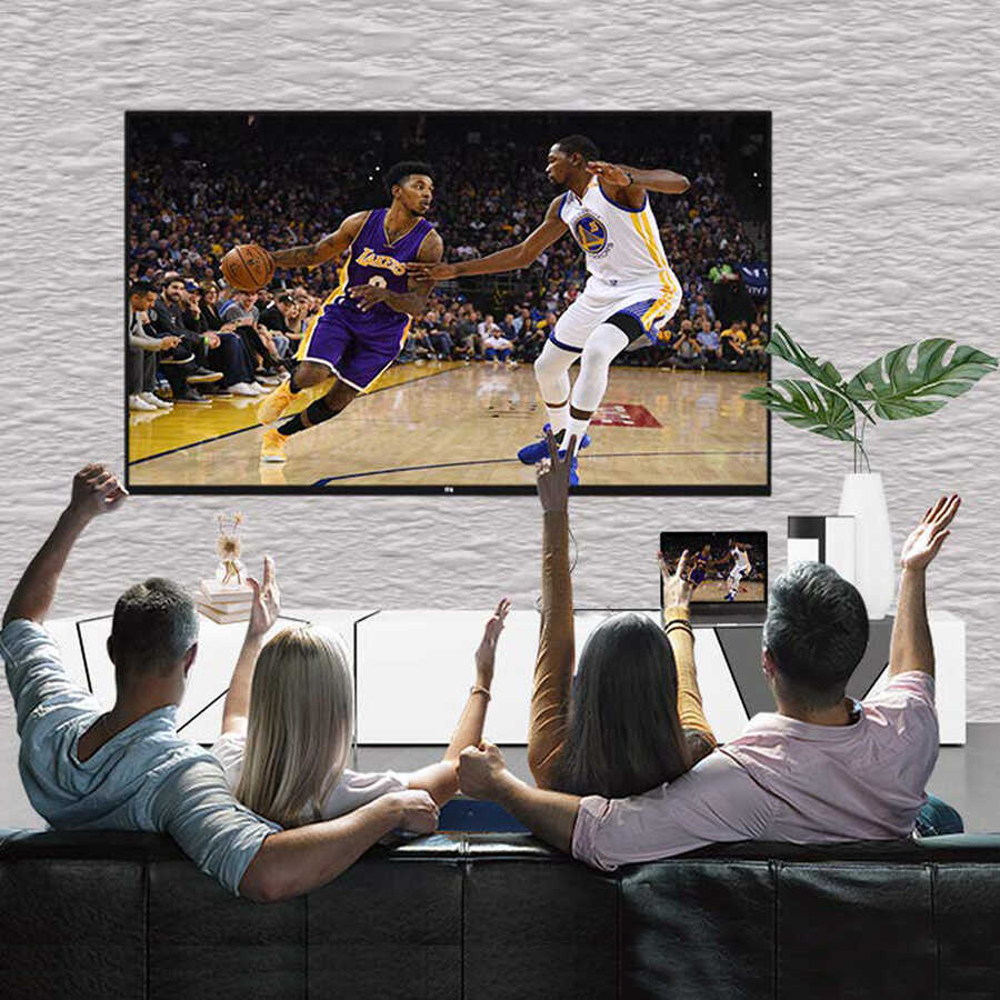 Qgeem QG-UA12 Type-C To HDMI 2 in 1 Kablo Siyah