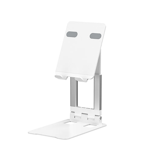 Recci RHO-M08 Ayarlanabilir Katlanabilir 90 Derece Dönebilen Telefon ve Tablet Standı Beyaz