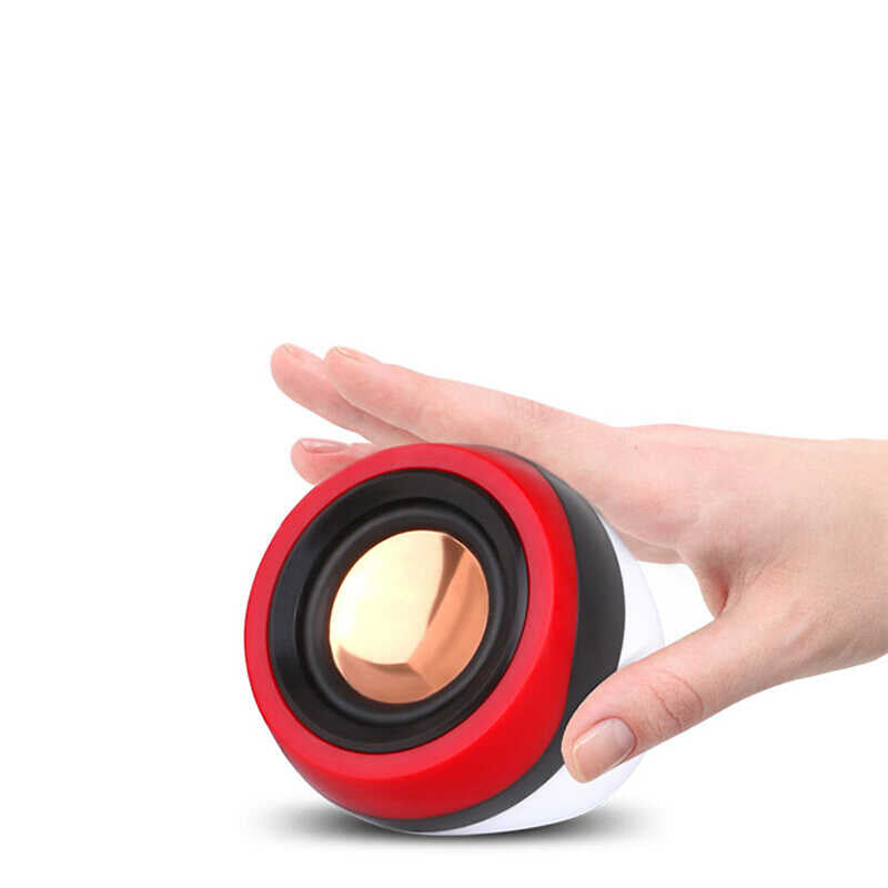 Soaiy SA-K6 Usb Speaker Hoparlör Kırmızı