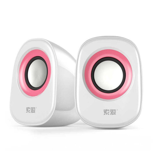 Soaiy SA-L3 Usb Speaker Hoparlör Beyaz