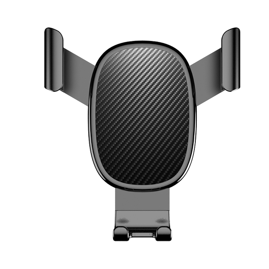 Voero X11 Karbon Araç Telefon Tutucu Siyah