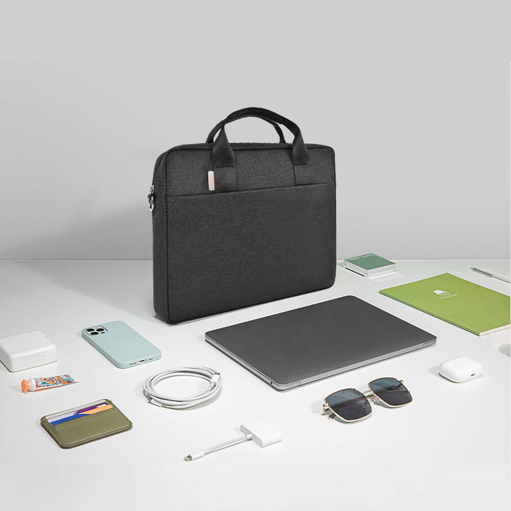 Wiwu Minimalist Bag Pro Su Geçirmez Askılıklı Laptop Çantası Siyah