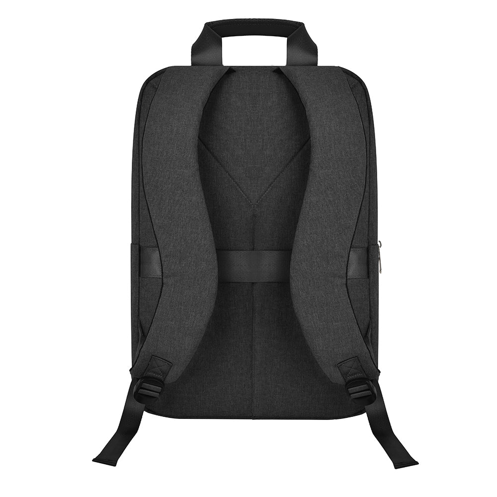 Wiwu Minimalist Çok Fonksiyonlu Su Geçirmez Polyester Kumaş Seyehat Sırt Çantası Siyah