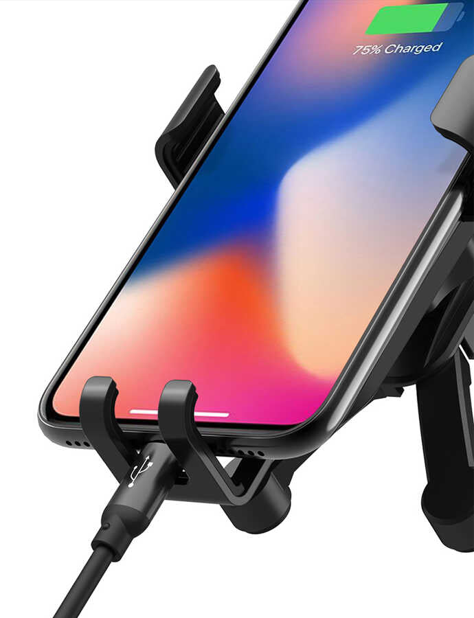 Wiwu PL400 Araç Telefon Tutucu Siyah