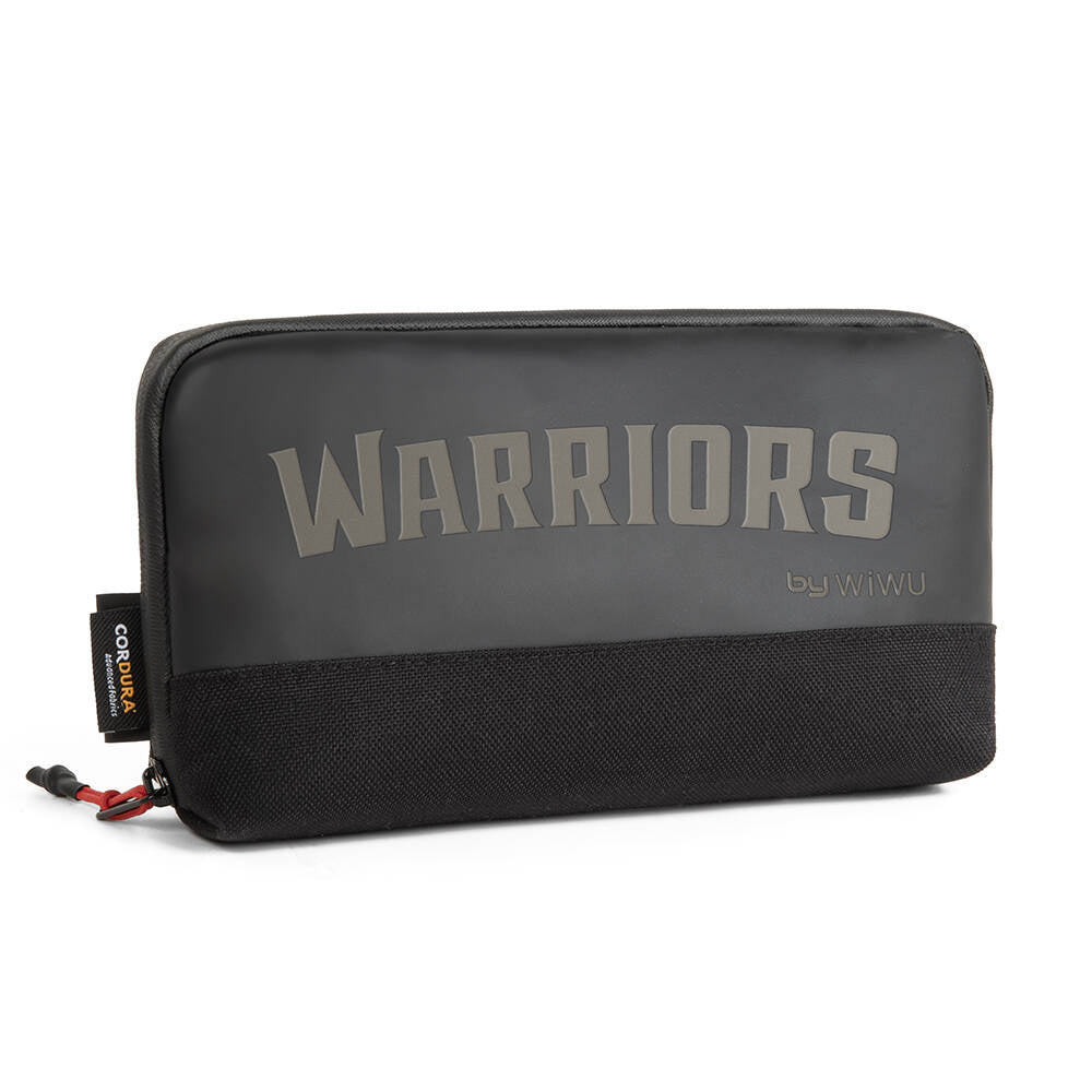 Wiwu Warriors Tech Pouch X Dupont Cordura 1000D Naylon Kumaş Macbook Aksesuar Çantası Siyah