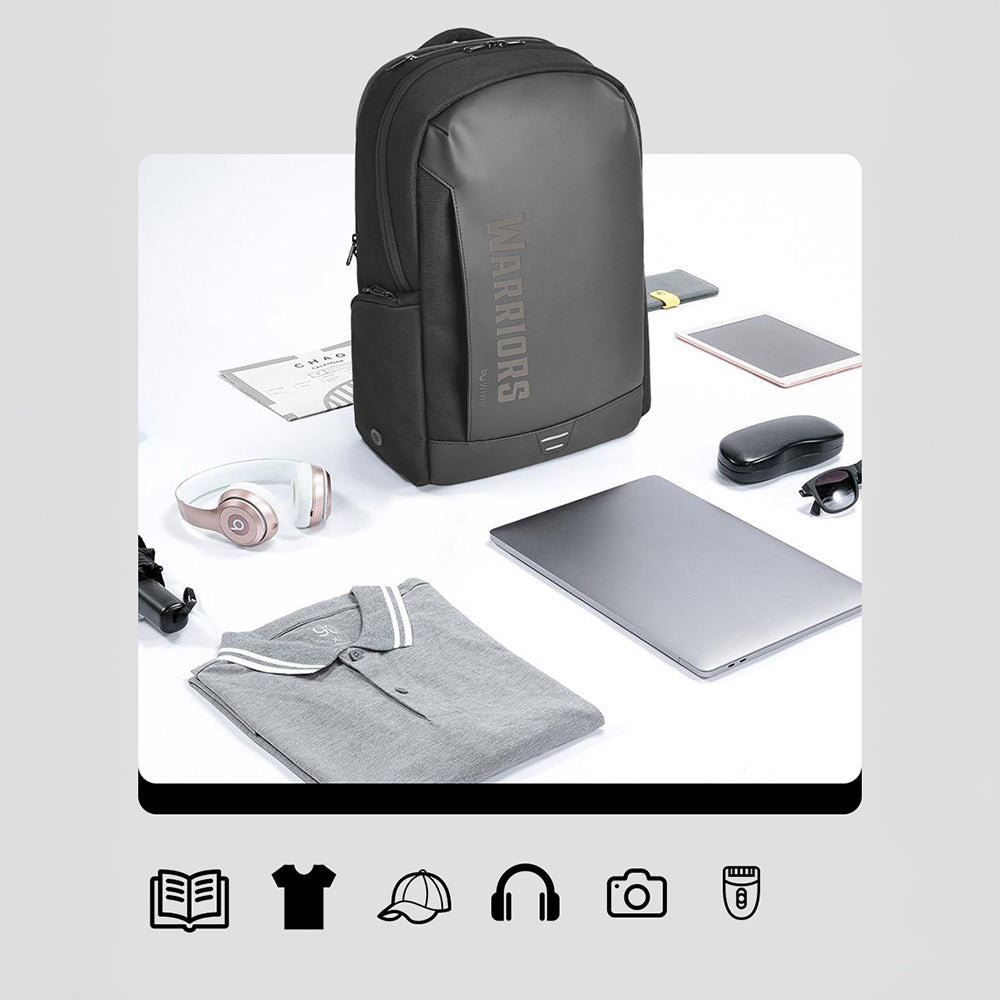 Wiwu Warriors X Pro Cordura 1200D Su Geçirmez Sırt Çantası Siyah