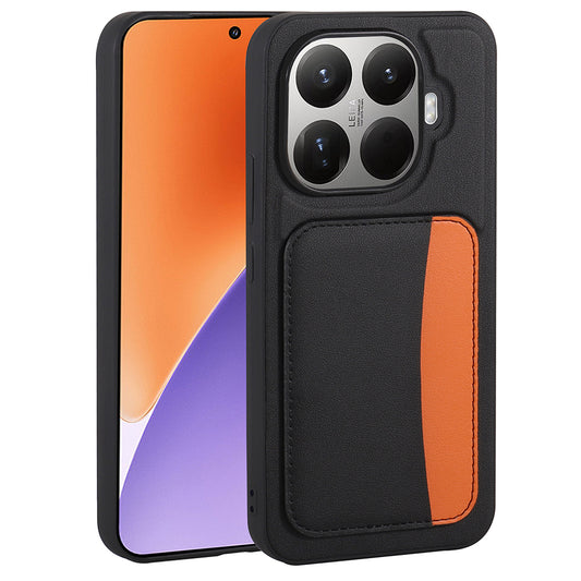 Xiaomi 15T Pro Kılıf Kartlıklı Zore X-Kart Silikon Kapak Lacivert