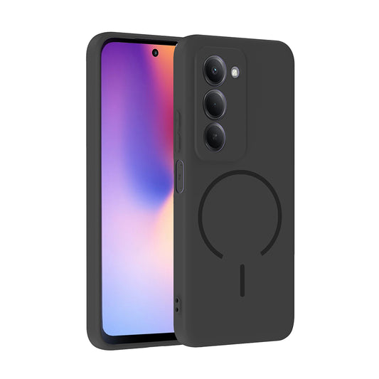 Xiaomi Redmi 15 Kılıf M-safe Şarj Özellikli Zore Meta Kapak