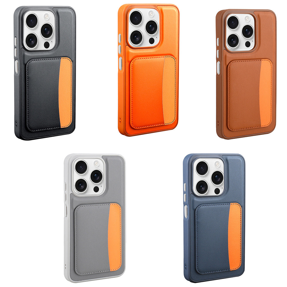 Xiaomi Redmi 15C Kılıf Kartlıklı Zore X-Kart Silikon Kapak Lacivert