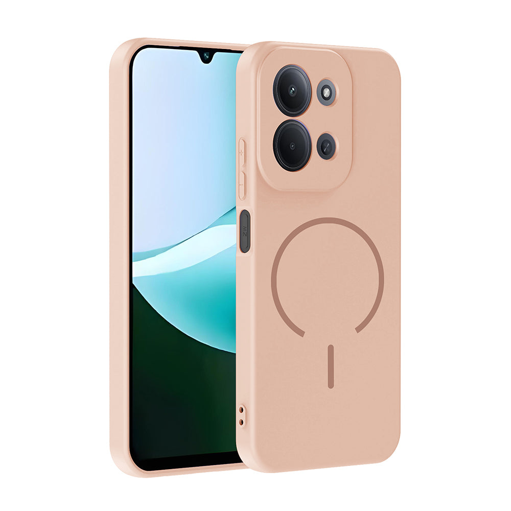 Xiaomi Redmi 15C Kılıf M-safe Şarj Özellikli Zore Meta Kapak