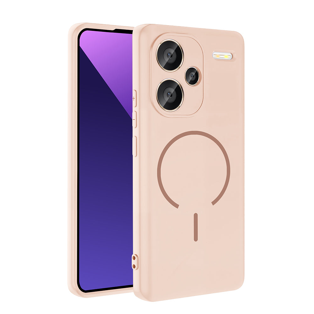 Xiaomi Redmi Note 13 Pro Plus 5G Kılıf M-safe Şarj Özellikli Zore Meta Kapak