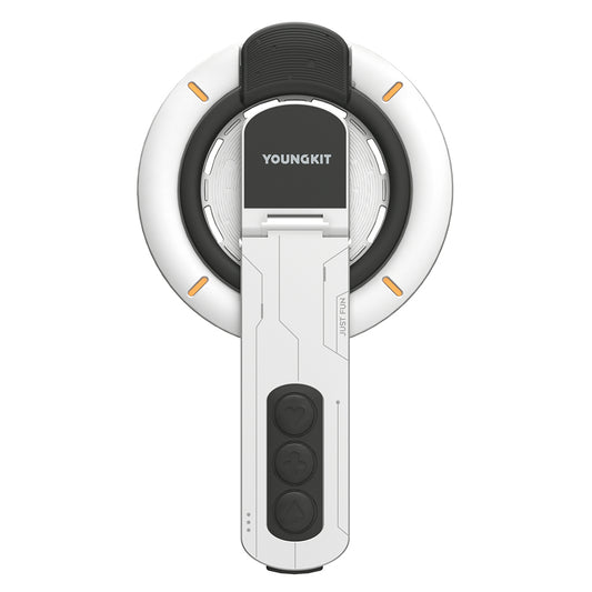 Youngkit Technology Serisi Telefon ve Tabletler için Magnetik Ring Stand Beyaz