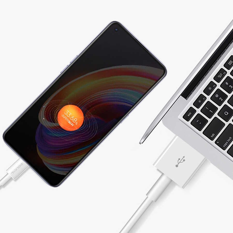 Zolcil ZC100 Micro Usb Kablo Beyaz
