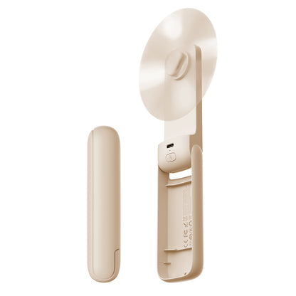 Aecooly PF01 Katlanabilen 3 Kademeli Portatif Soğutucu El Fanı Bej