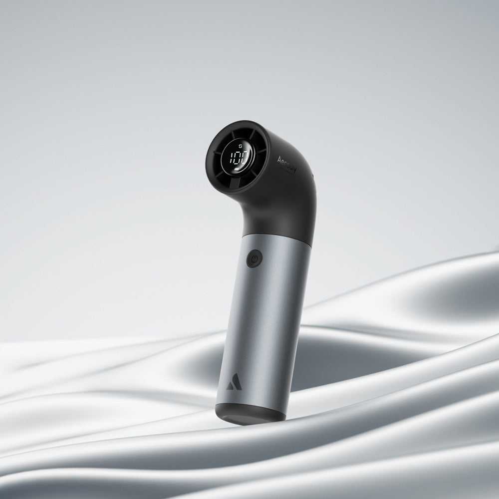 Aecooly PH01 Aero Pro Serisi Dijital LED Göstergeli Portatif Soğutucu El Fanı Gold