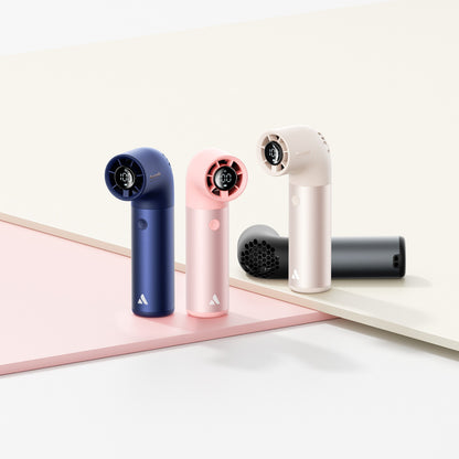 Aecooly PH01 Aero Pro Serisi Dijital LED Göstergeli Portatif Soğutucu El Fanı Gold