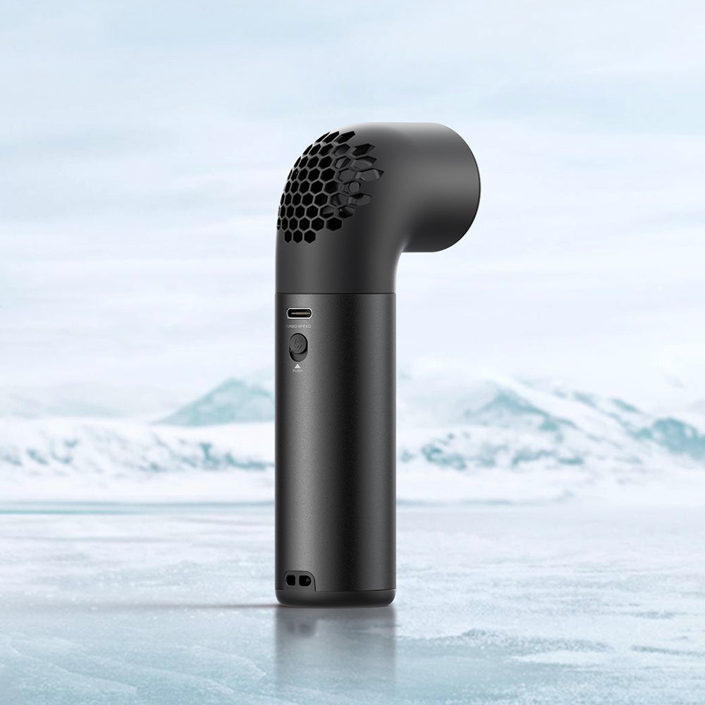 Aecooly PH01 Aero Pro Serisi Dijital LED Göstergeli Portatif Soğutucu El Fanı Gold