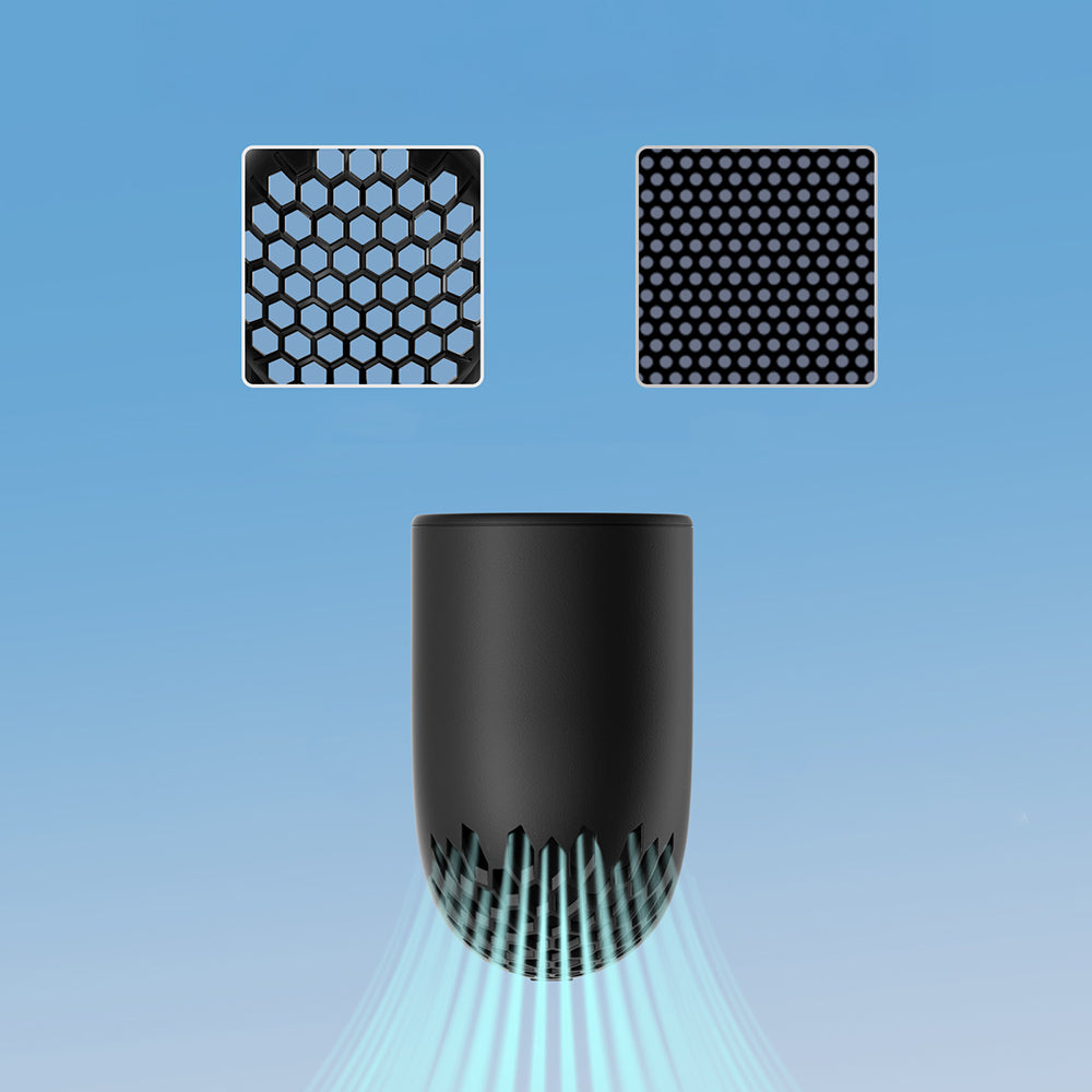 Aecooly PH01 Aero Pro Serisi Dijital LED Göstergeli Portatif Soğutucu El Fanı Siyah