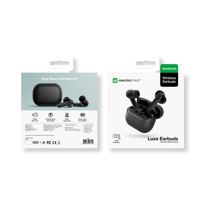 Amazingthing Amazsound Luxe ENC Teknolojili Kulak İçi Bluetooth Kulaklık v5.4 Siyah