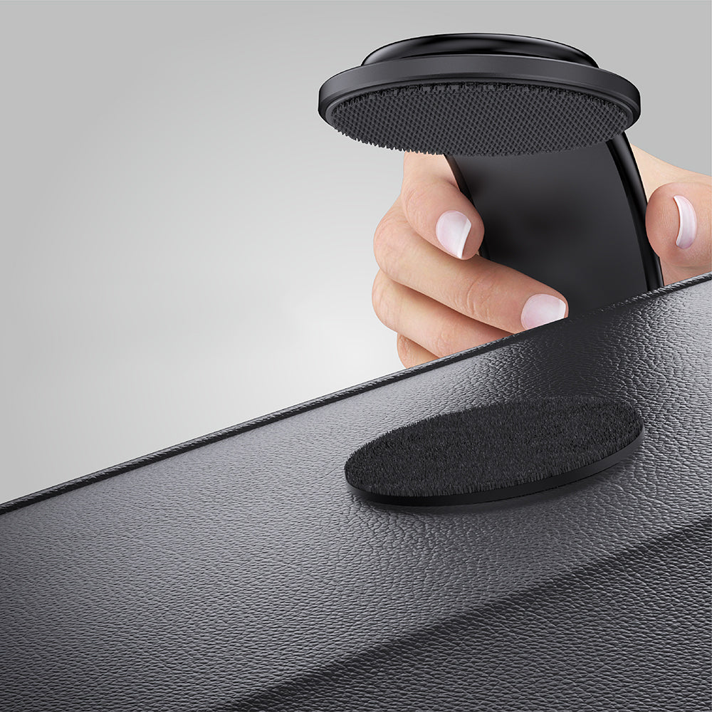 Amazingthing Explorer Pro Mag Magnetik M-safe Uyumlu Bükülebilen Eğimli ve Düz Zemin Araç Telefon Tutucu Siyah