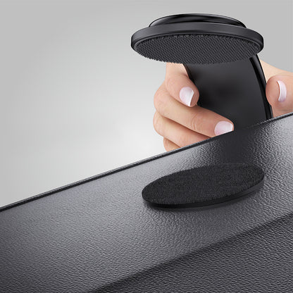 Amazingthing Explorer Pro Mag Magnetik M-safe Uyumlu Bükülebilen Eğimli ve Düz Zemin Araç Telefon Tutucu Siyah