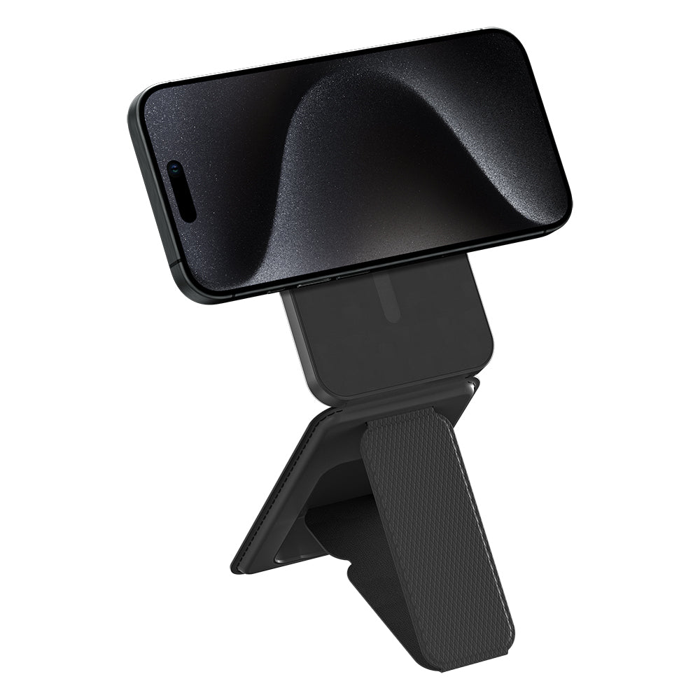 Amazingthing Glamour Link Fonksiyonel Çok Yönlü Grip Standlı Magnetik Kartlık Gri