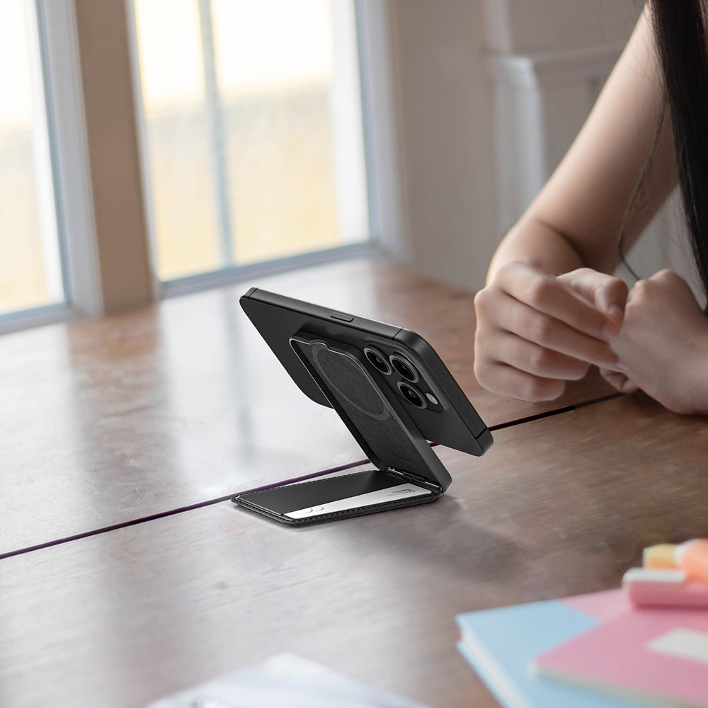 Amazingthing Glamour Link Fonksiyonel Çok Yönlü Grip Standlı Magnetik Kartlık Siyah