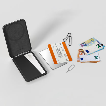 Amazingthing Glamour Link Fonksiyonel Çok Yönlü Grip Standlı Magnetik Kartlık Gri