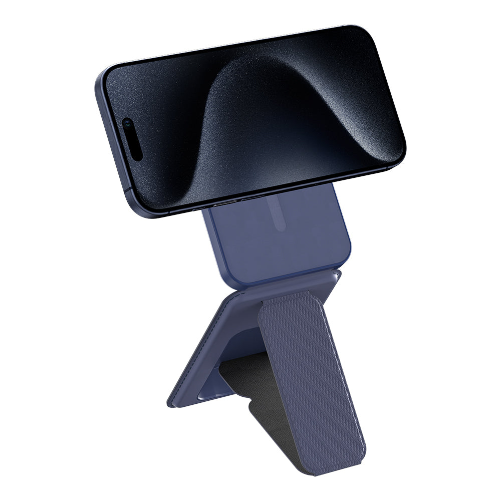 Amazingthing Glamour Link Fonksiyonel Çok Yönlü Grip Standlı Magnetik Kartlık Gri