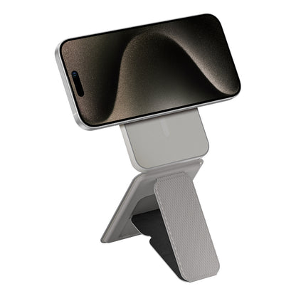 Amazingthing Glamour Link Fonksiyonel Çok Yönlü Grip Standlı Magnetik Kartlık Gri