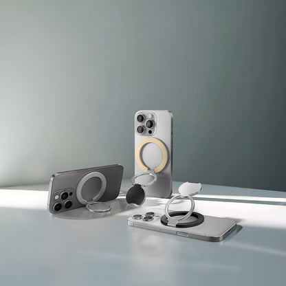 Amazingthing Magnetik 360 Derece Dönebilen Titan MagFlex Serisi Parmak Ring Stand Mavi