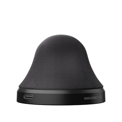 Amazingthing MagPlay Pocket Wireless Şarj Destekli Mini Bluetooth Speaker Hoparlör v5.4 Siyah