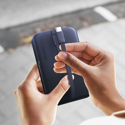 Amazingthing Thunder Go Akıllı Saat Kablosuz Şarj Özellikli PD 22.5W Standlı Wireless Powerbank 15W 10000mAh Siyah