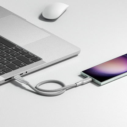 Amazingthing Thunder Pro USB3.2 Gen2 PD3.1 Port Korumalı Type-C to Type-C Kablo 120cm 240W 4K@60Hz Siyah