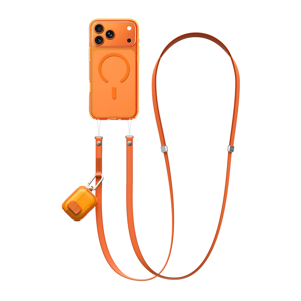 Amazingthing Titan Serisi Ayarlanabilir Manyetik Tasarımlı Telefon ve AirPods Boyun Askı İpi
