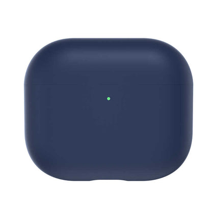 Apple Airpods 3 Kılıf Benks Liquid Silikon PC Kapak Mavi