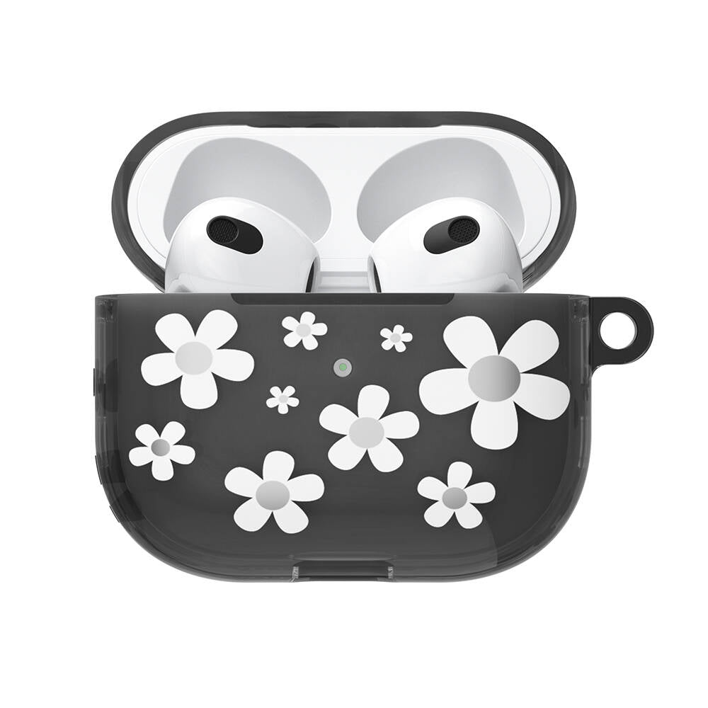 Apple Airpods 3. Nesil Kılıf Çift IMD Baskılı Lisanslı Switcheasy Artist Kapak Siyah