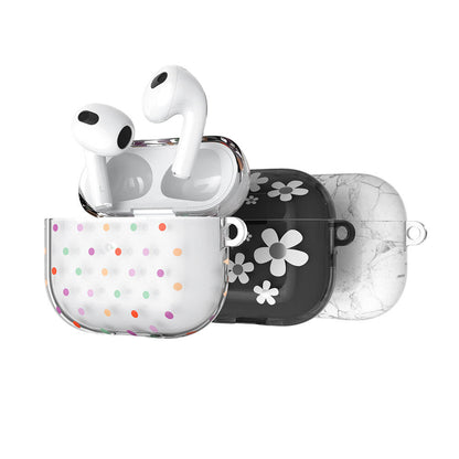 Apple Airpods 3. Nesil Kılıf Çift IMD Baskılı Lisanslı Switcheasy Artist Kapak Beyaz