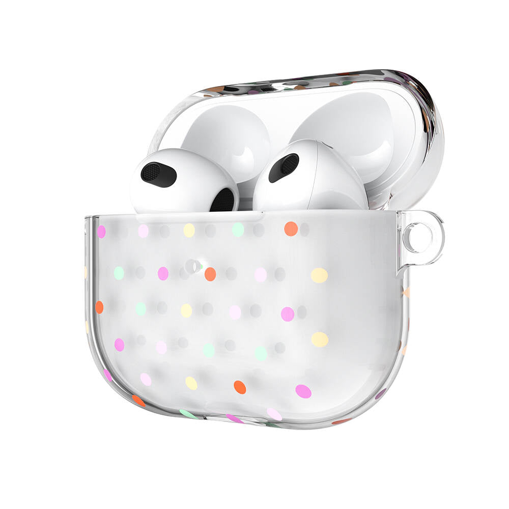 Apple Airpods 3. Nesil Kılıf Çift IMD Baskılı Lisanslı Switcheasy Artist Kapak Beyaz