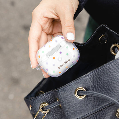 Apple Airpods 3. Nesil Kılıf Çift IMD Baskılı Lisanslı Switcheasy Artist Kapak Siyah